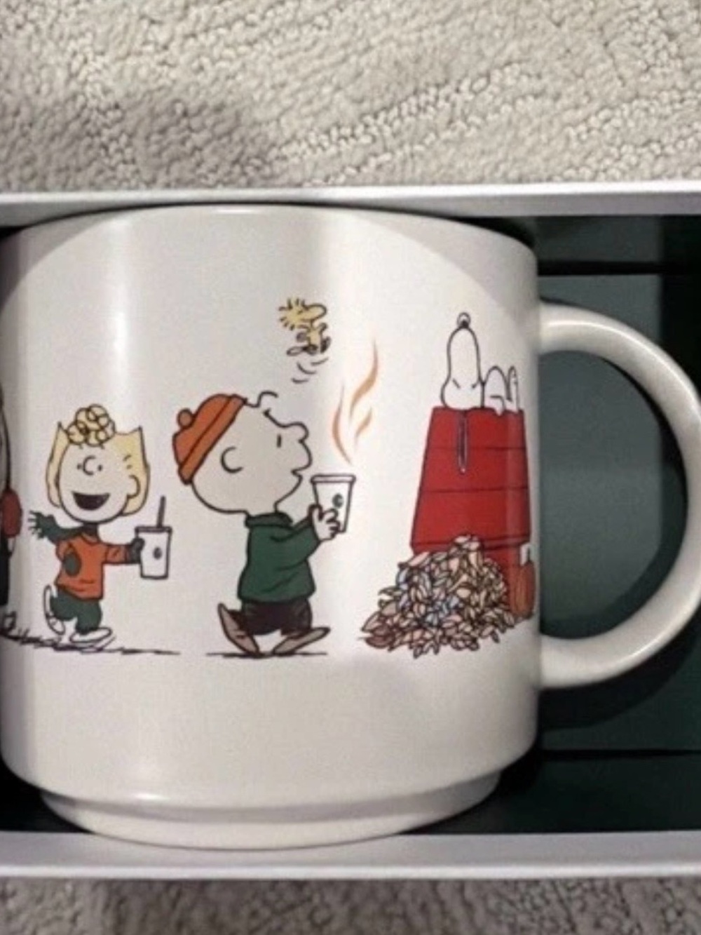 Starbucks x Peanuts Snoopy 14-ounce Ceramic Mug 2026 - In Hand NEW
